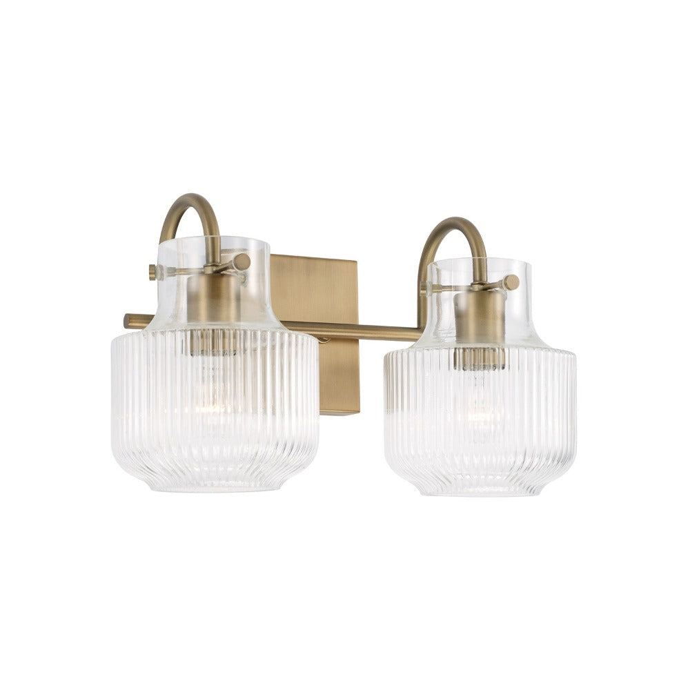 Brea Vanity, Vanity, Aged Brass