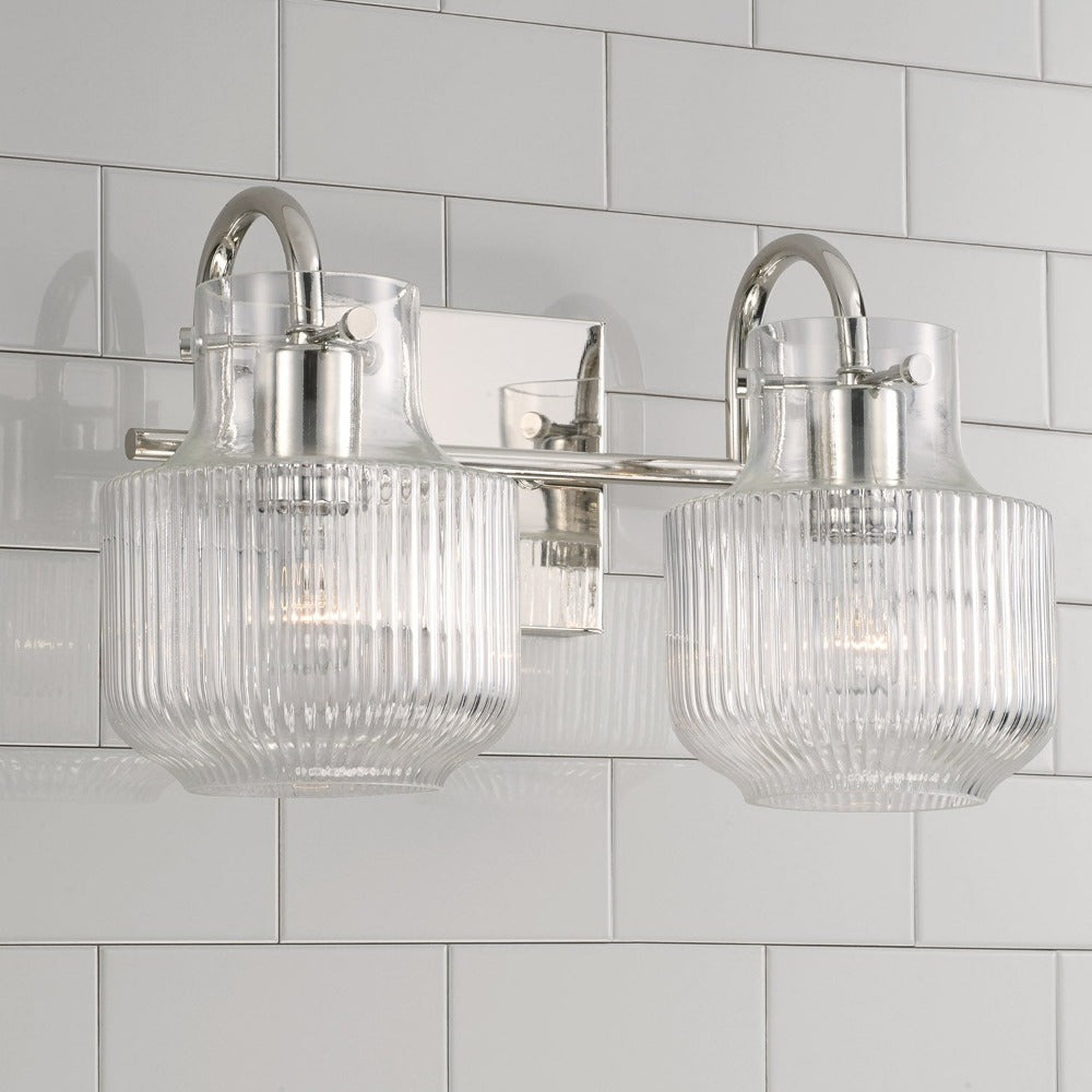 Brea Vanity, Vanity, Polished Nickel