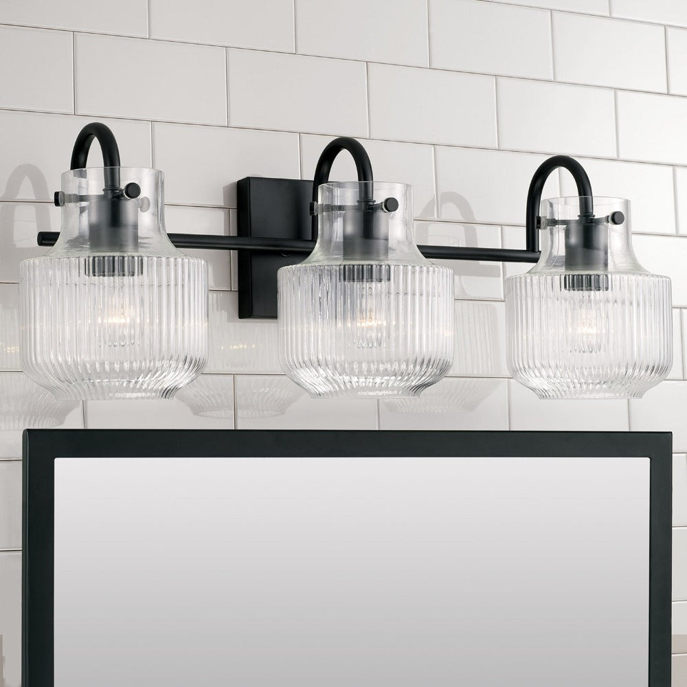 Brea Vanity, Vanity, Matte Black
