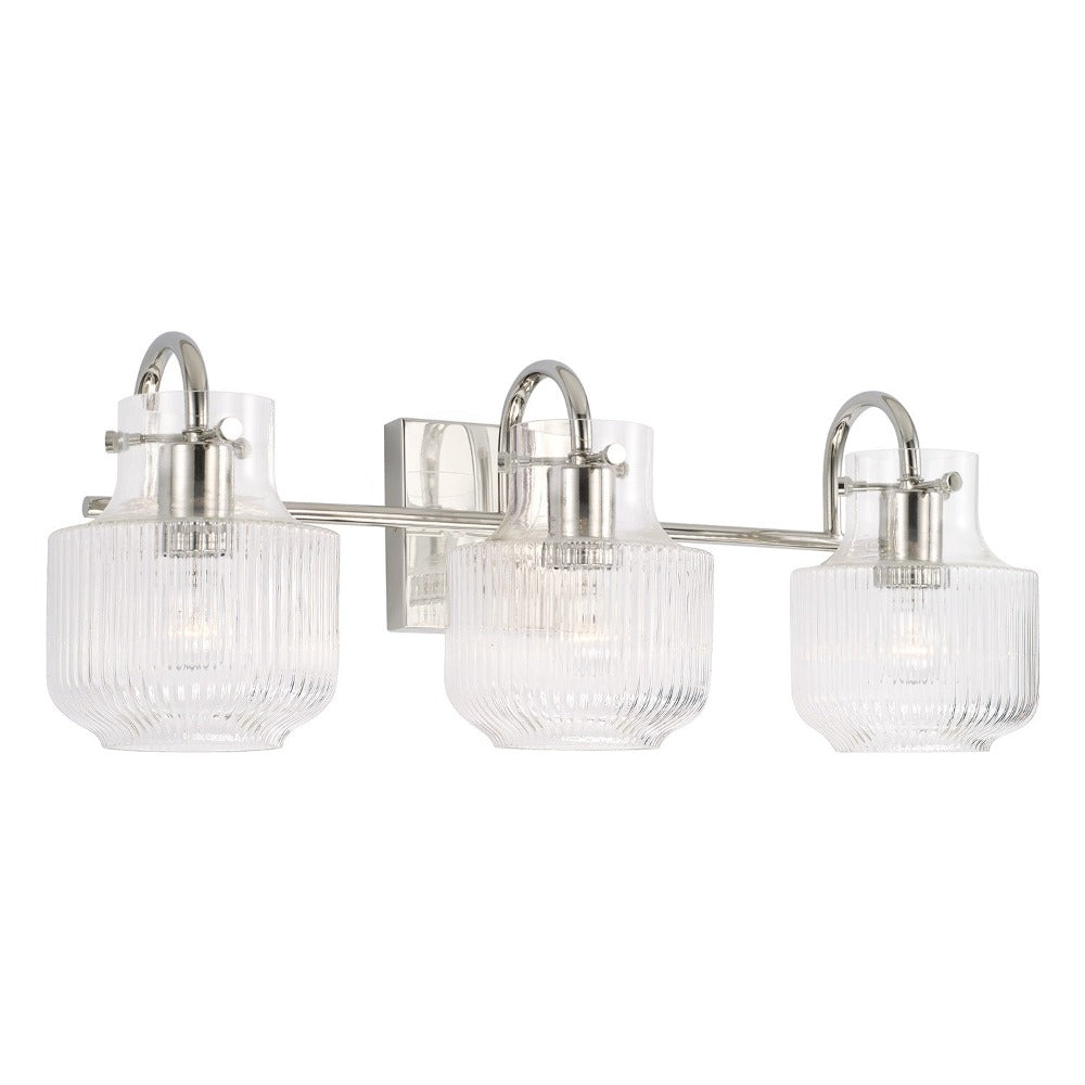 Brea Vanity, Vanity, Polished Nickel