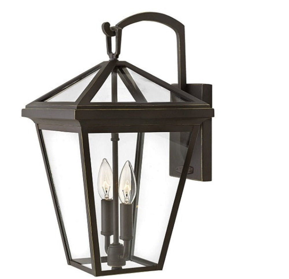 Abraham Wall Mount Lantern, Sconce, Oil Bronze