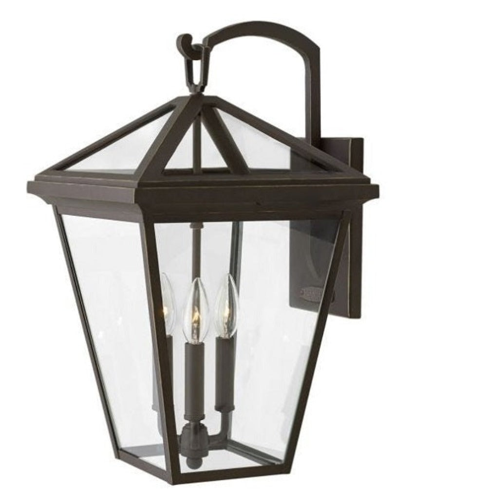 Abraham Wall Mount Lantern, Sconce, Oil Bronze