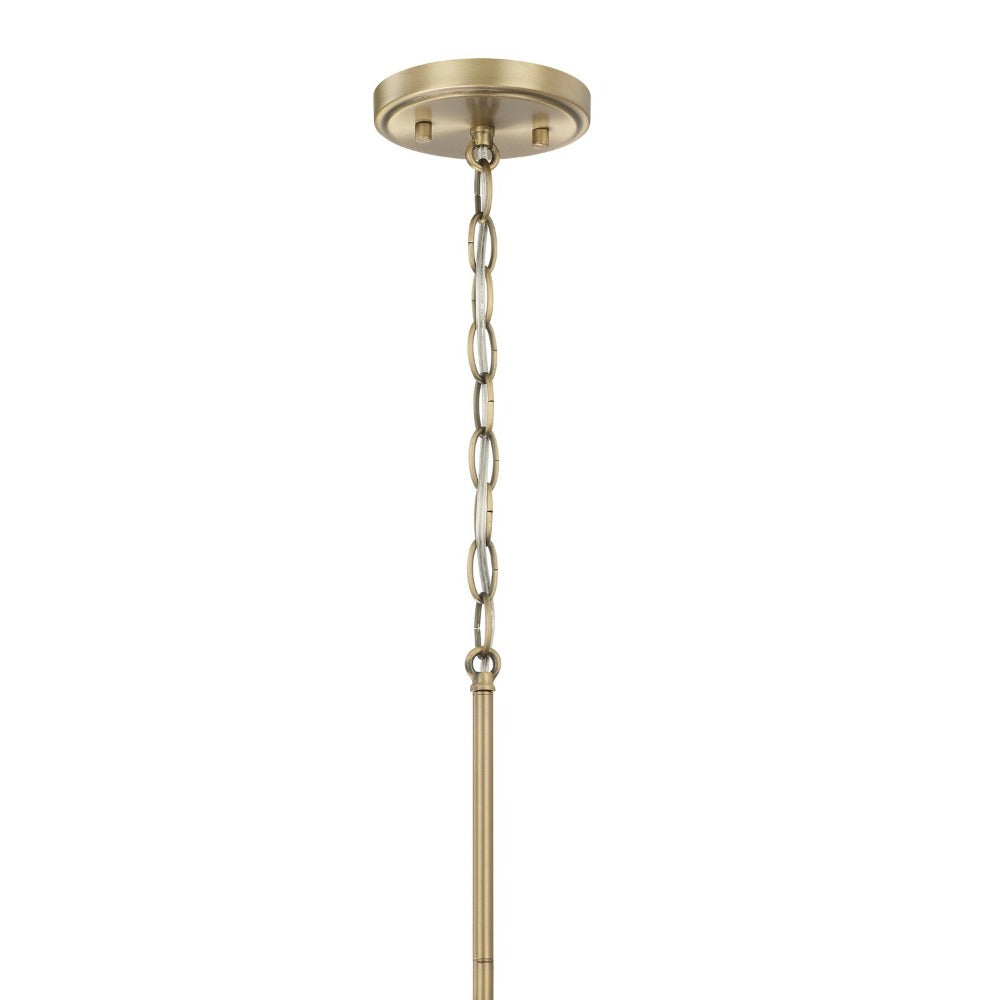 Lori Pendant, Pendant, Brass and Onyx