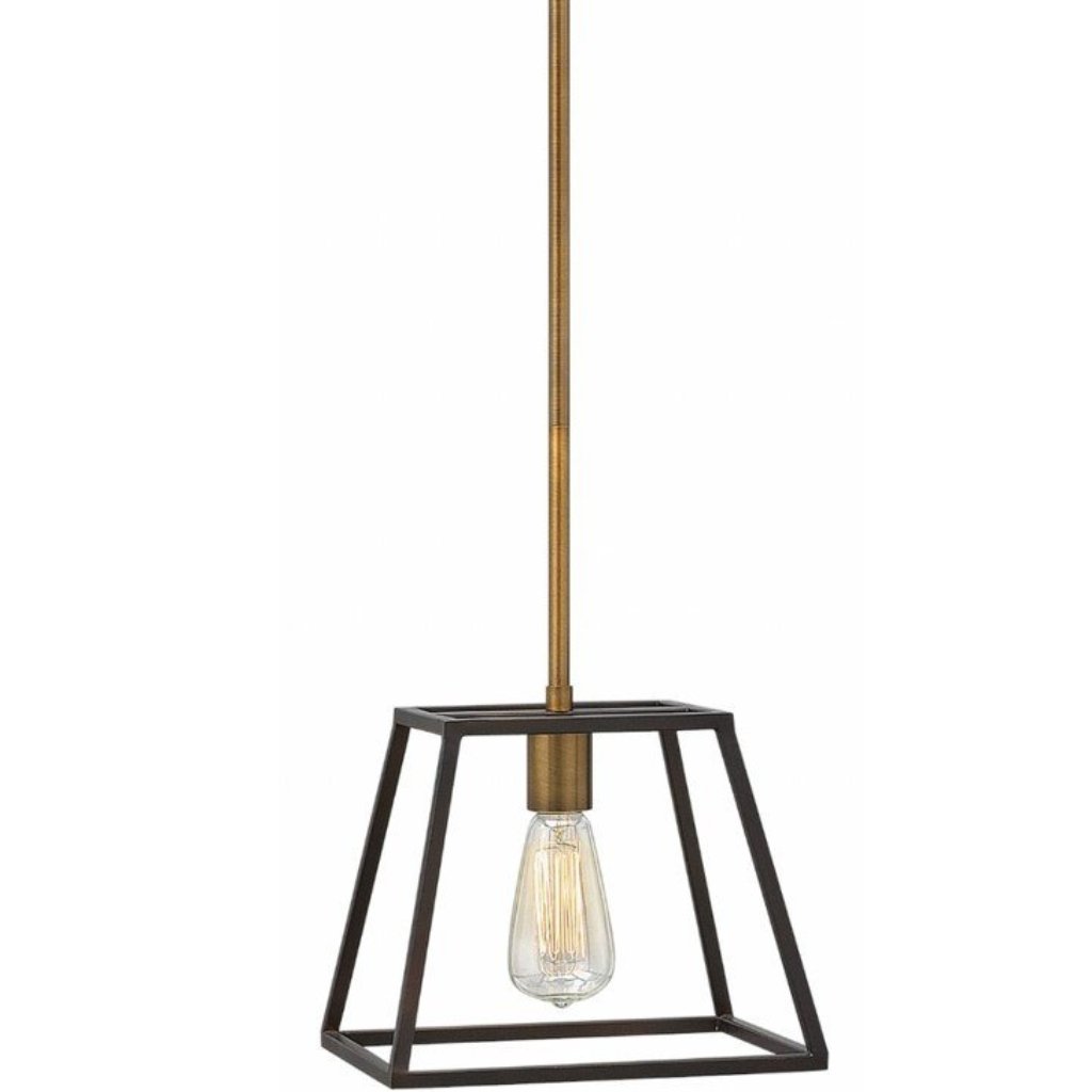 1 Light Fulton Pendant in Bronze by Hinkley Lighting 3337BZ