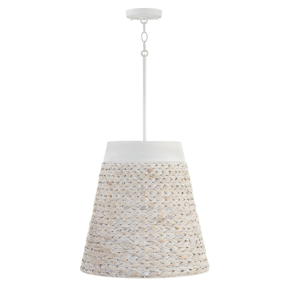 Alani 4-light Pendant, Pendant, Chalk Wash