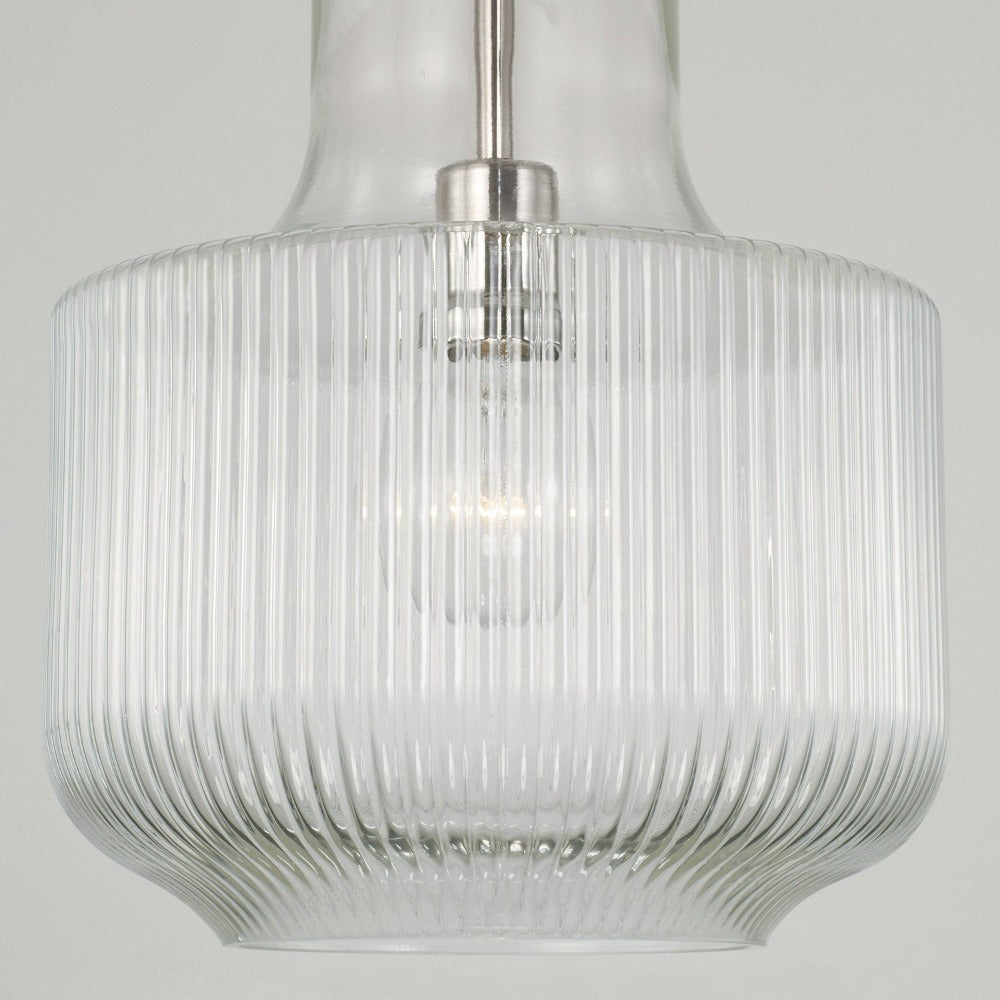 Brea Pendant, Pendant, Polished Nickel