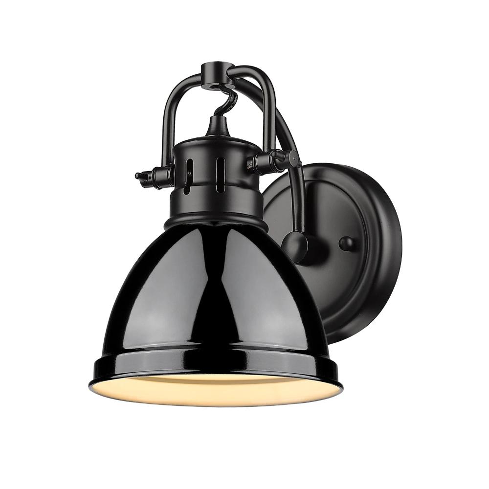 Elm 1-Light Bath Vanity in Black