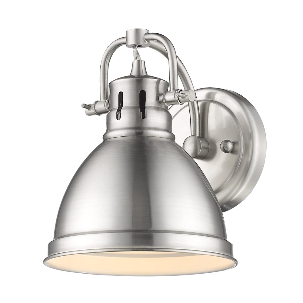 Elm 1-Light Bath Vanity in Pewter