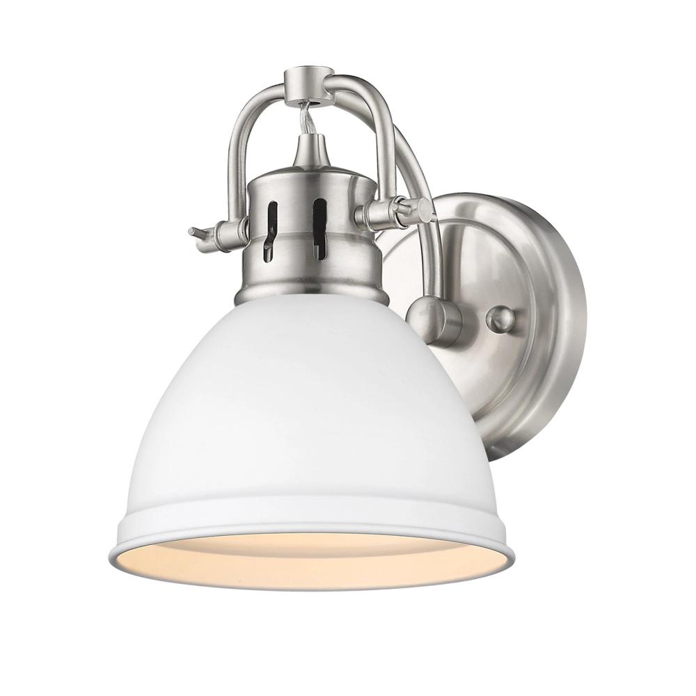 Elm 1-Light Bath Vanity in Pewter