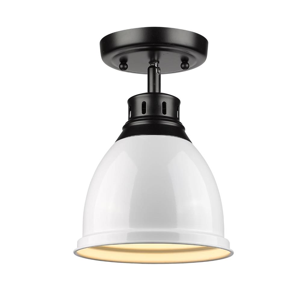 Elm Flush Mount in Black