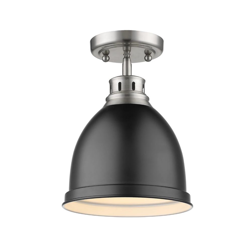 Elm Flush Mount in Pewter