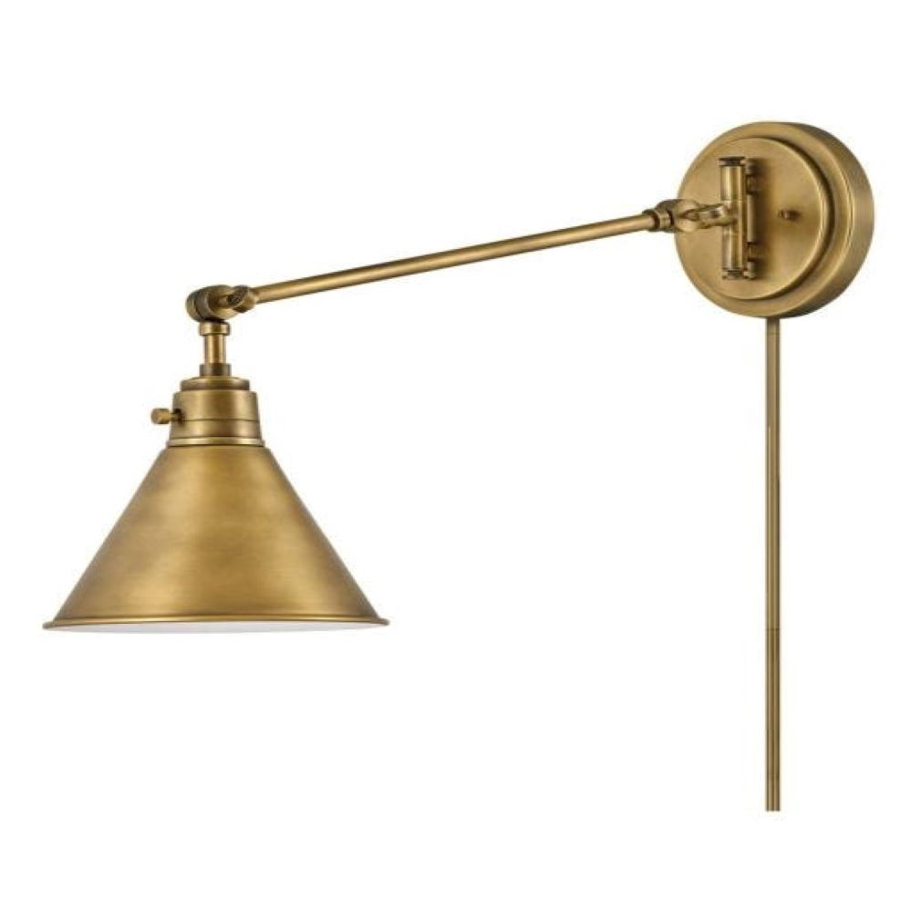 Briley Brass Light Sconce, Sconce, Heritage Brass