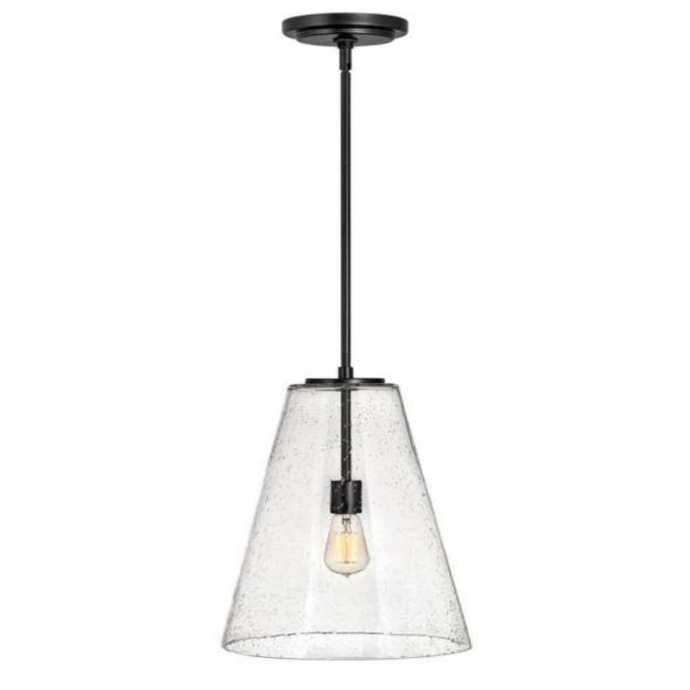 Vance Pendant, Pendant, Satin Black