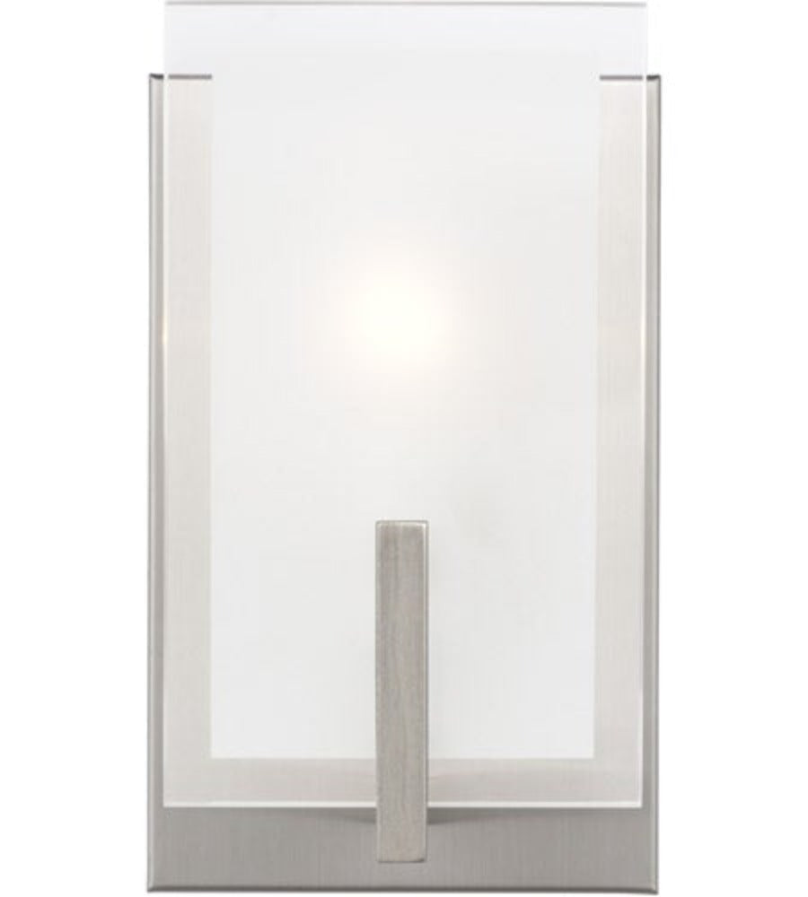 Sienna 1-light Wall Sconce, Sconce, Brushed Nickel