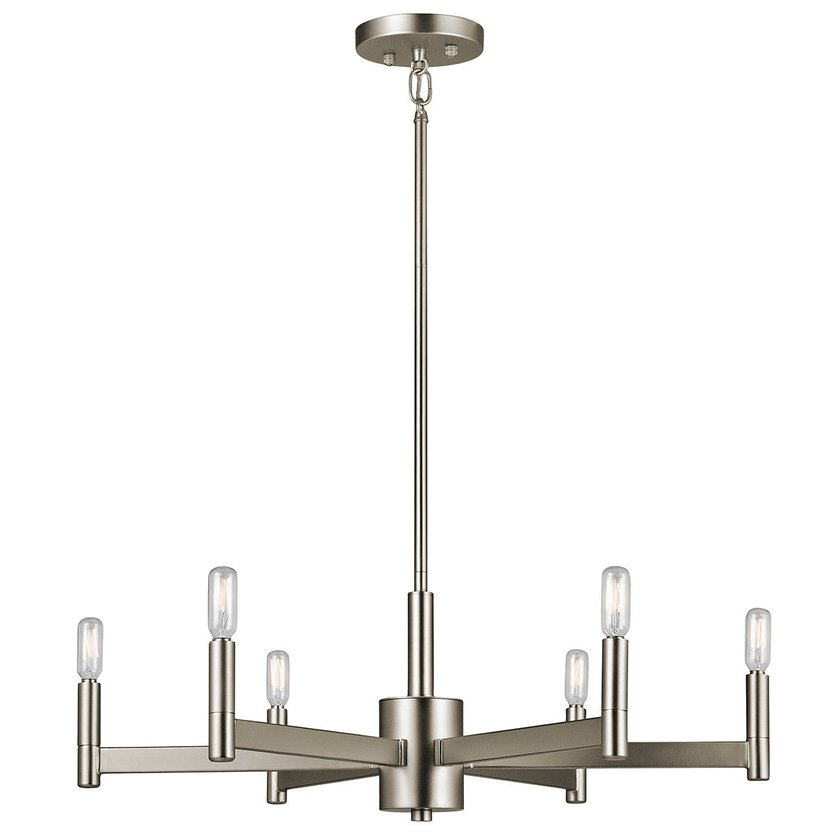 Erzo Chandelier by Kichler in Satin Nickel 43859SN