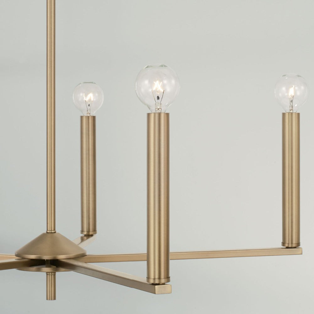 Finley Chandelier, Chandelier, Aged Brass