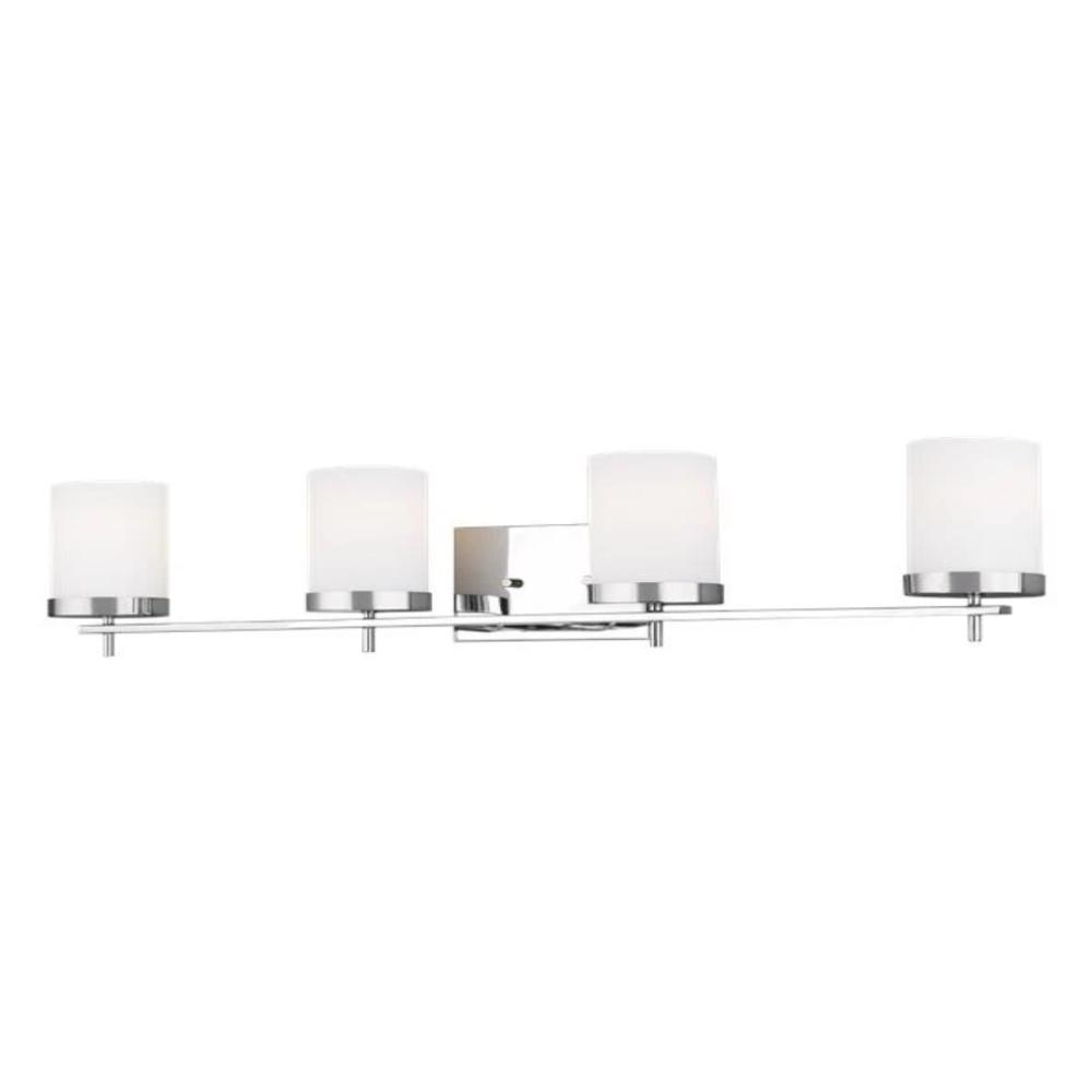Huntington 4-Light Vanity, Chrome