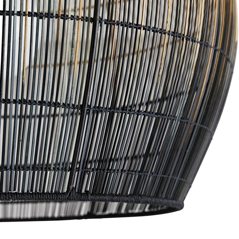 Lotte Pendant, Pendant, Natural and Black Ombre