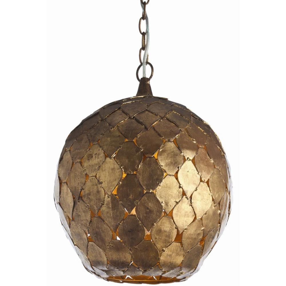Osgood Pendant, Pendant, Gold Leaf