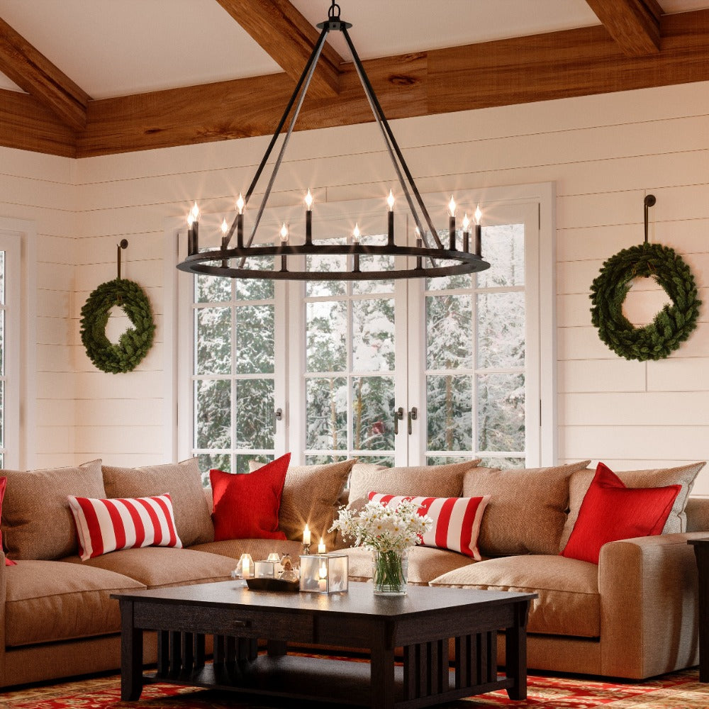 Elm Chandelier