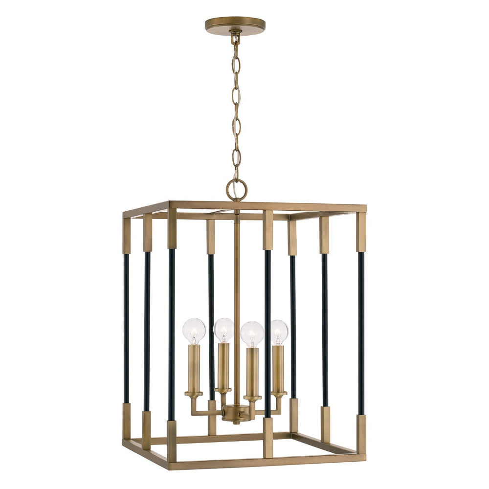 Abbie Foyer, Foyer, Aged Brass