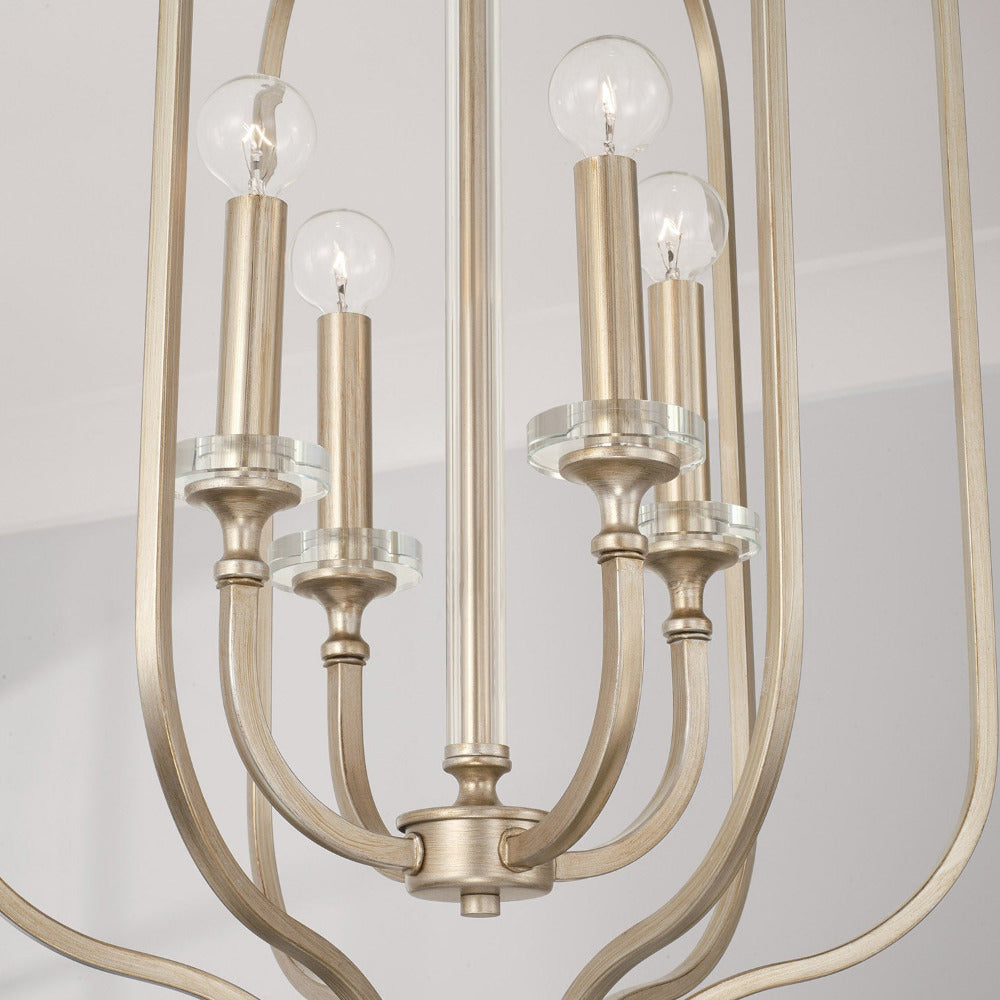Lilibet Foyer, Foyer, Brushed Champagne
