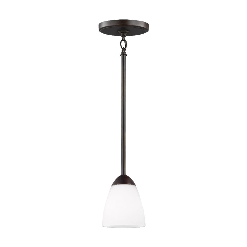 Barton 1-Light Mini-Pendant, Pendant, Bronze