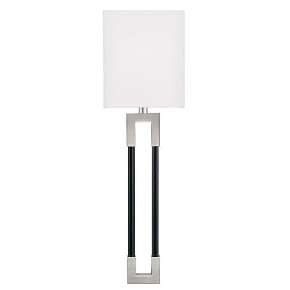 Abbie 1-Light Sconce, Wall Sconce, Polished Nickel
