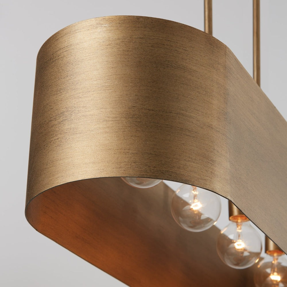 Chapelle Chandelier, Linear Chandelier, Mystic Luster