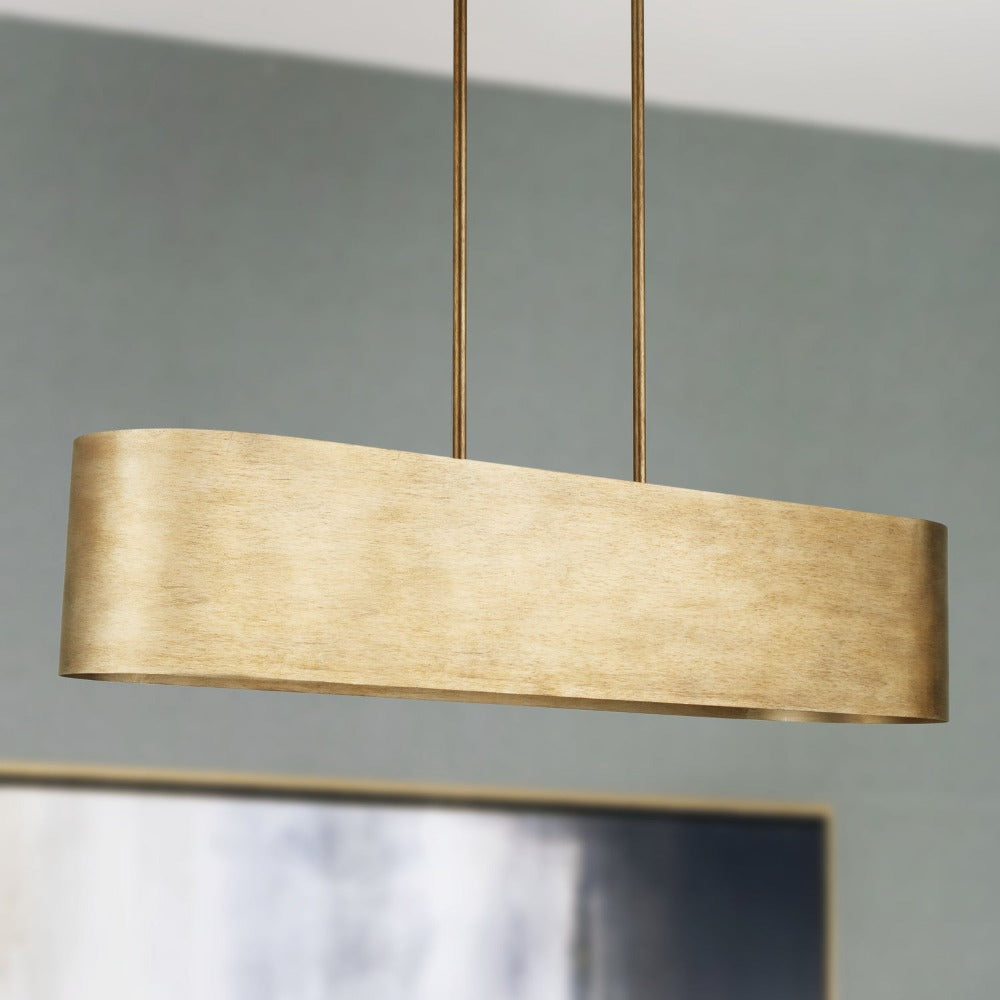 Chapelle Chandelier, Linear Chandelier, Mystic Luster