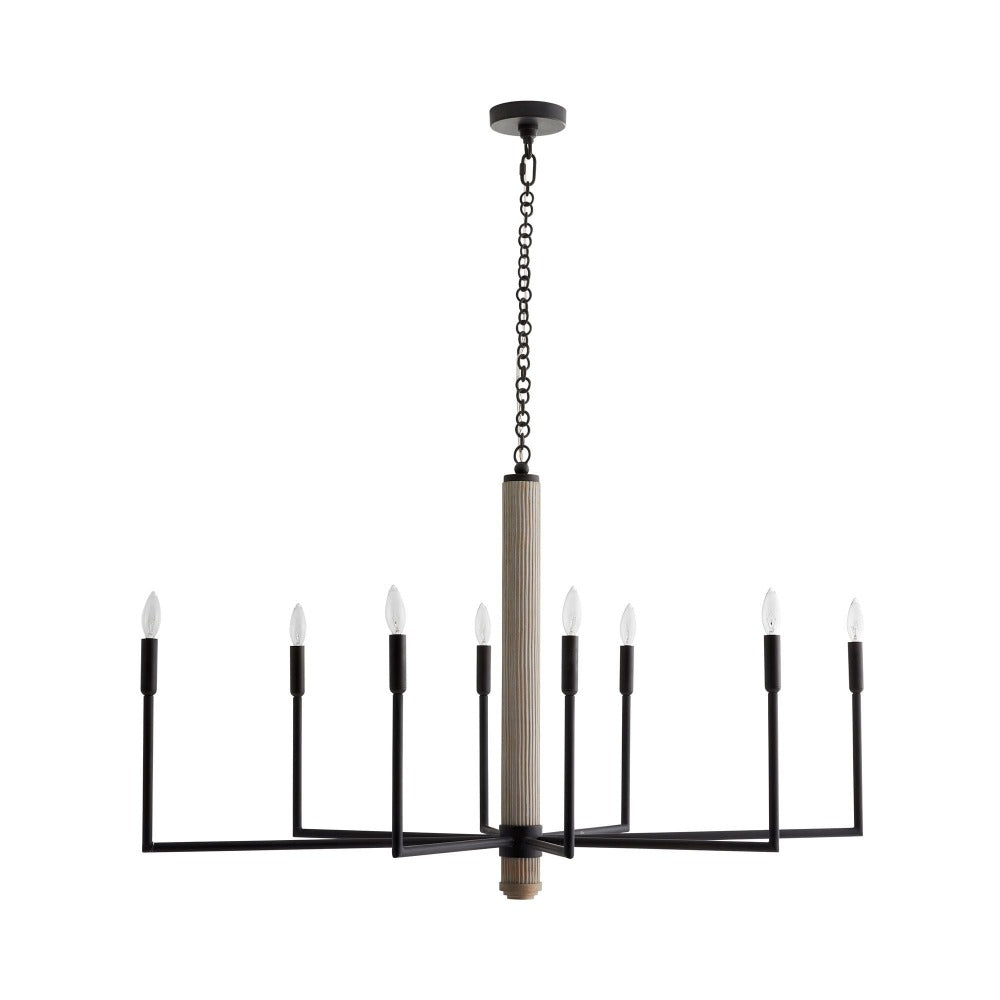 Orli Chandelier, Chandelier, Blackened Iron