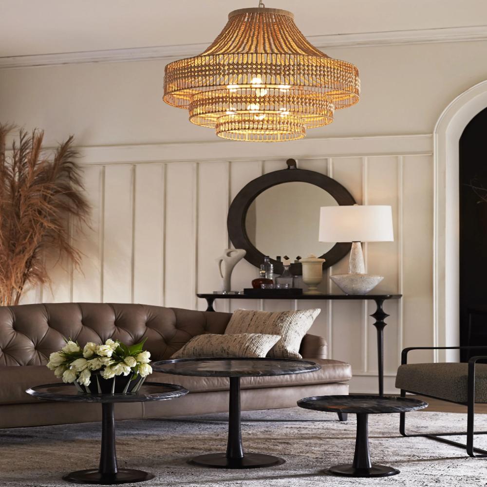 Isla Chandelier, Chandelier, Natural