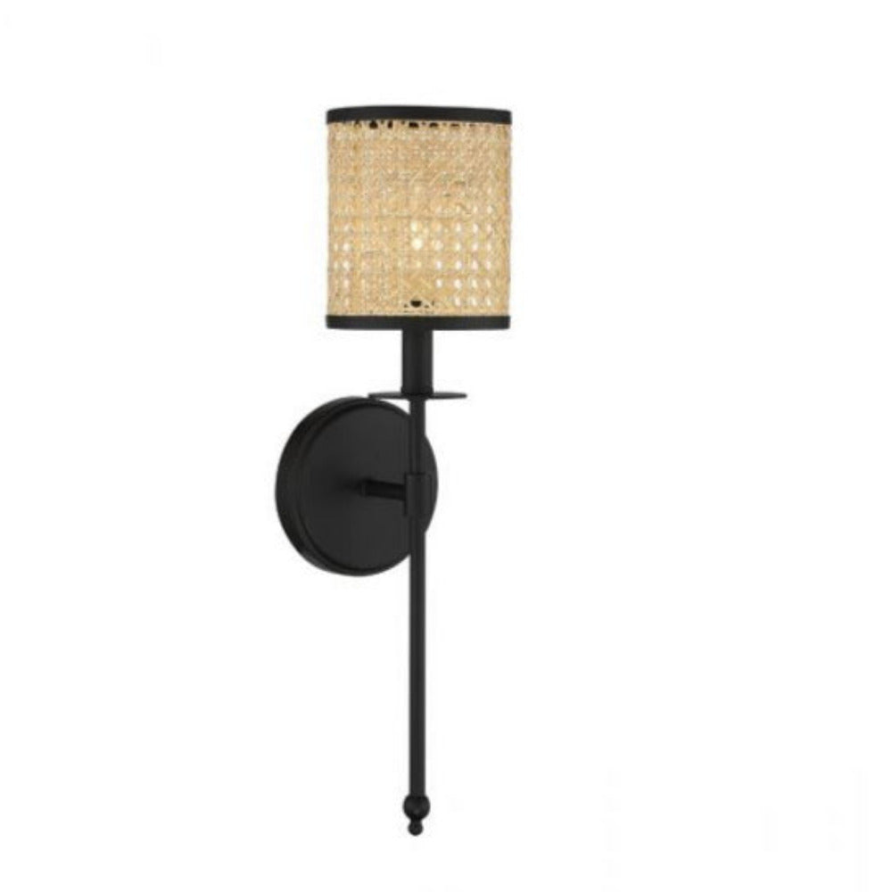 Heather Sconce, Wall Sconce, Matte Black