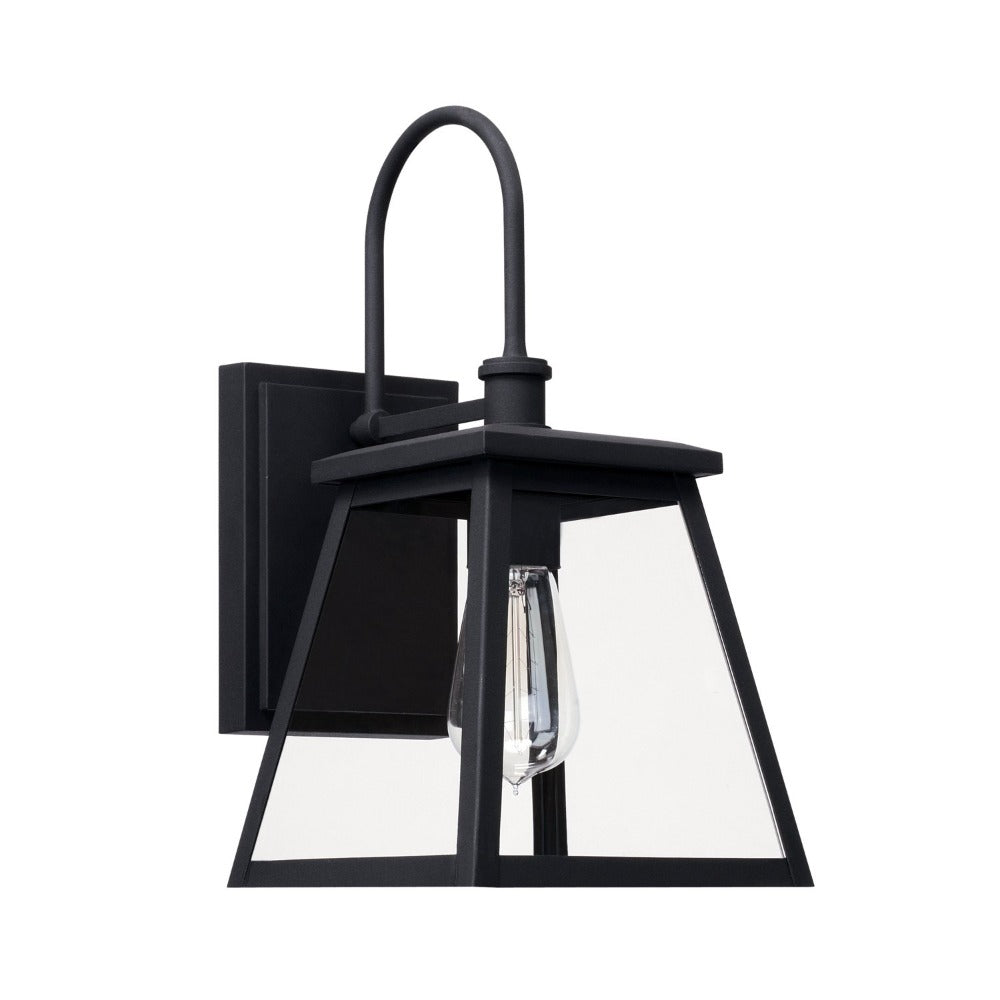 Carter Outdoor Wall Lantern, Sconce, Black