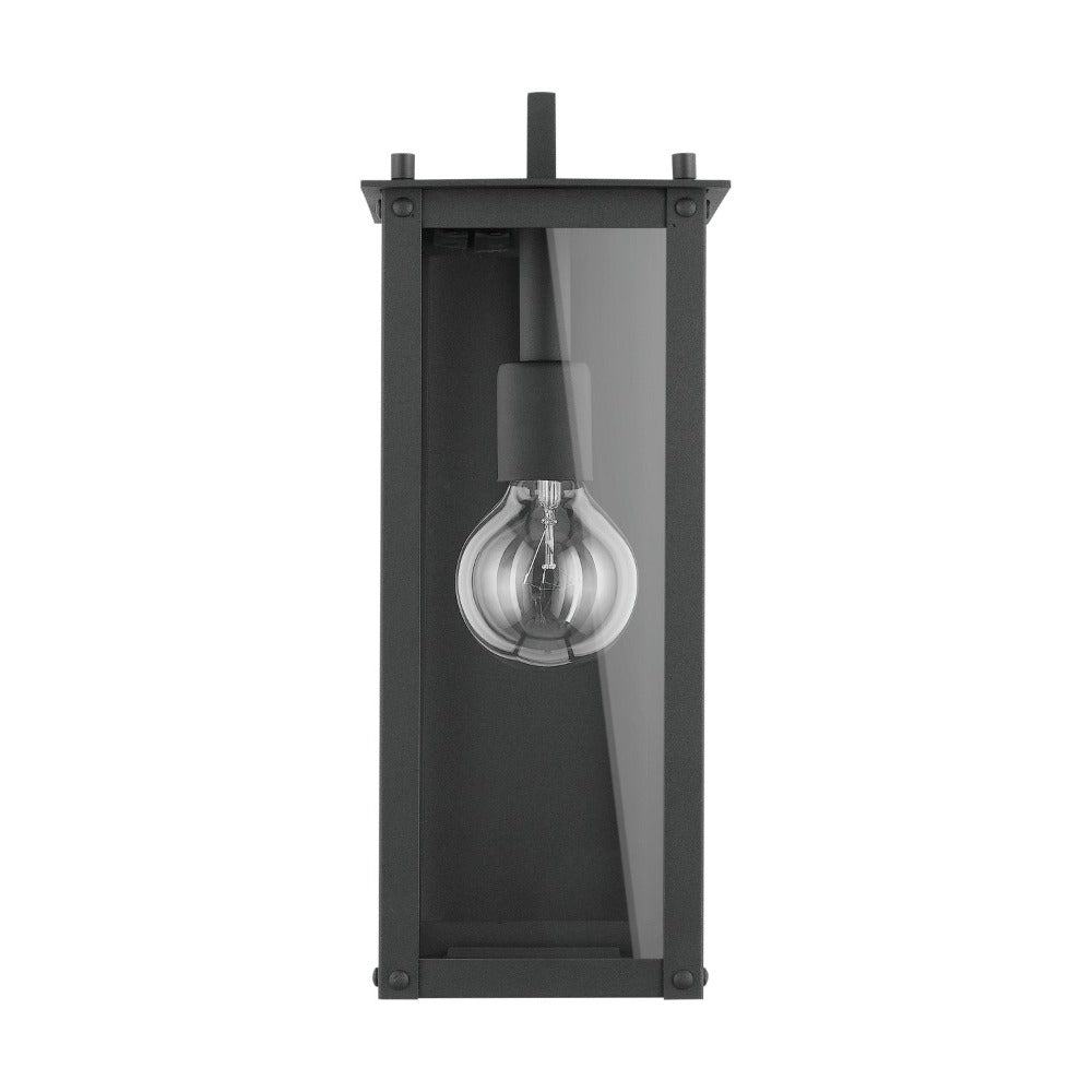 Maci 6&quot; 1-light Outdoor Wall Lantern, Sconce, Black