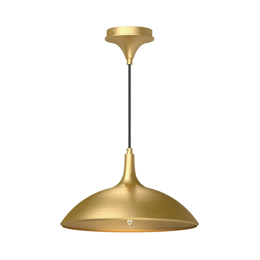 Davina Pendant, Pendant, Brushed Gold