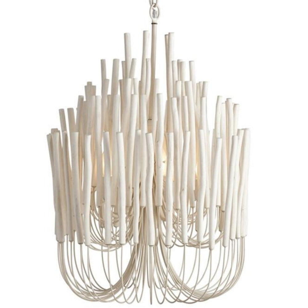 Idalia Chandelier, Chandelier, Whitewash