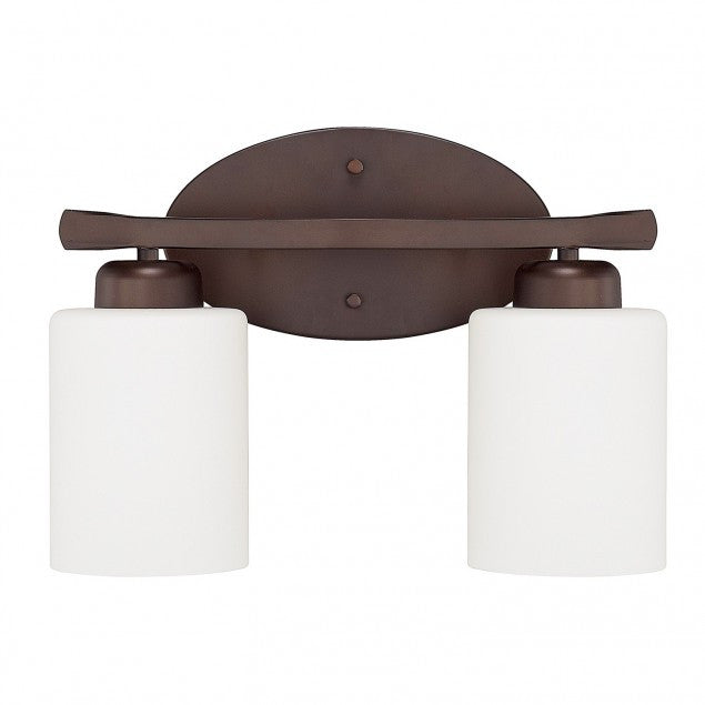 2 Light Dixon Vanity in Bronze by Capital Lighting 115221BZ-338