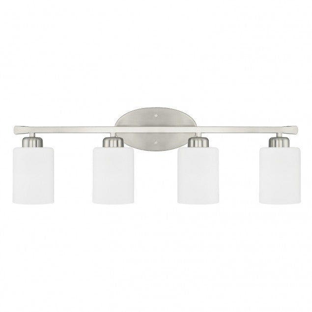 4 Light Dixon Vanity in Brushed Nickel by Capital Lighting 115241BN-338