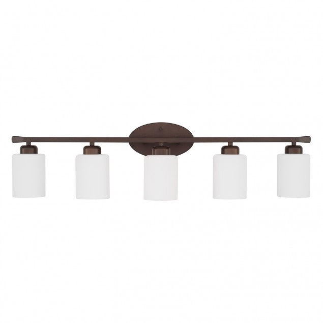 5 Light Dixon Vanity in Bronze by Capital Lighting 115251BZ-338