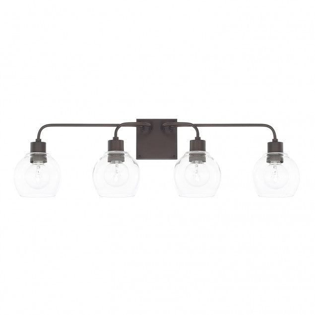 Bronze 4 Light Tanner Vanity Light by Capital Lighting 120041BZ-426