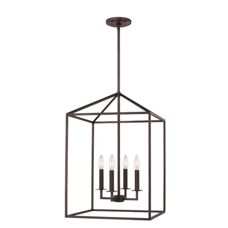 Elm Caged Lantern