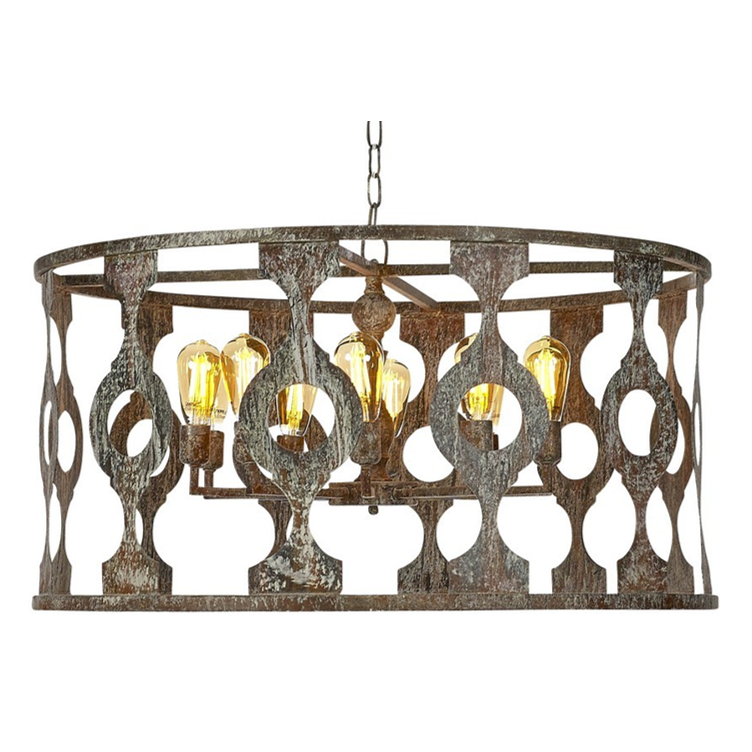 Ella Home Balustrade Medium Pendant in Deep Ocean PD35M