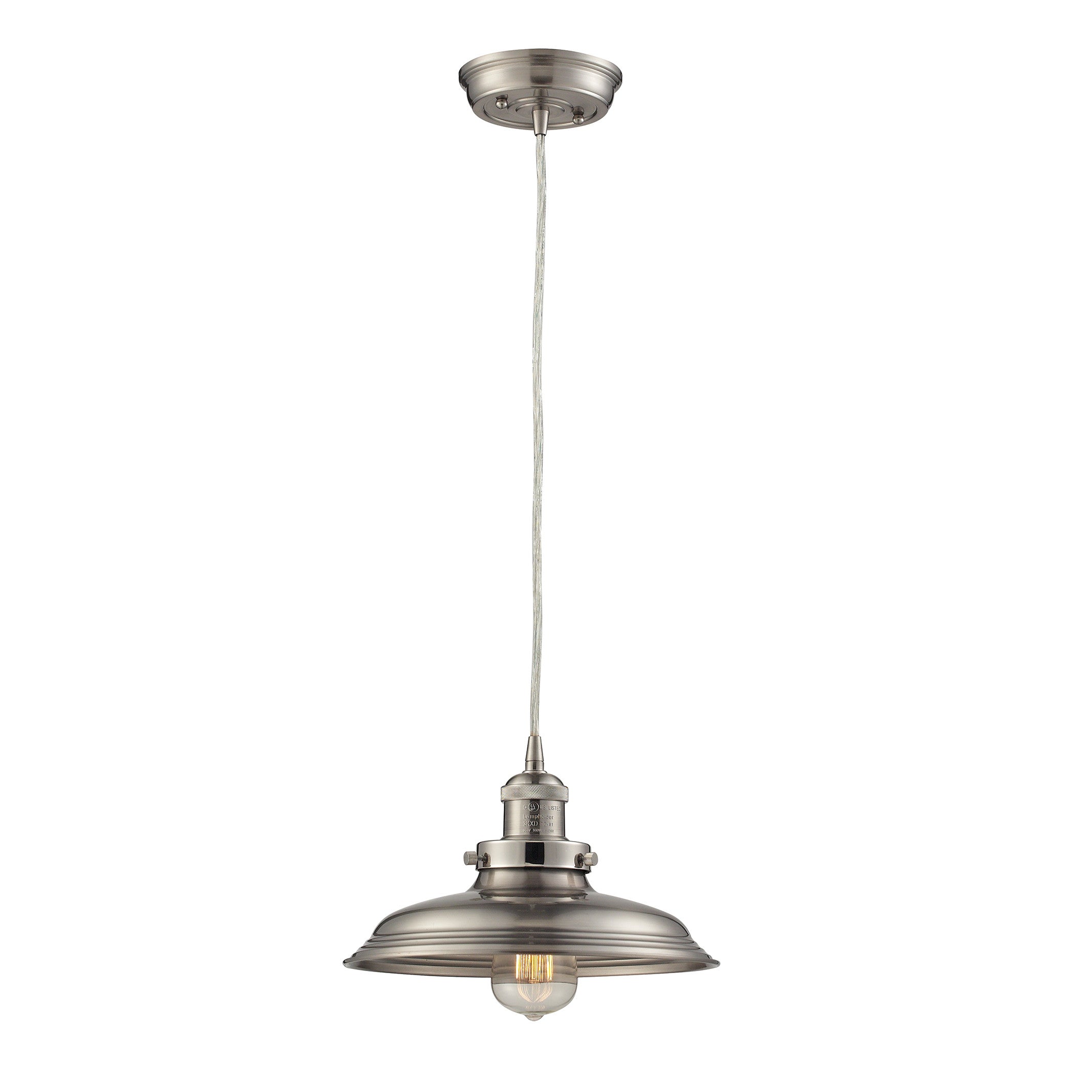 Newberry Pendant in Satin Nickel by ELk Lighting 55021-1