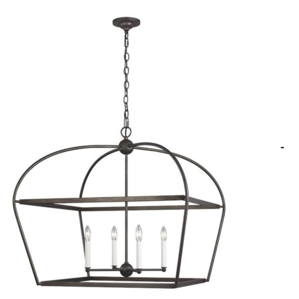 Arabella Lantern, Pendant, Smith Steel