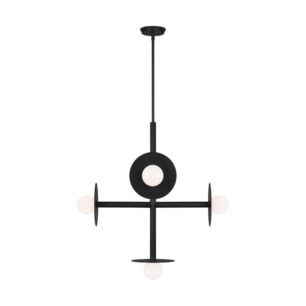 Paxon 5-Light Chandelier, Chandelier, Midnight Black