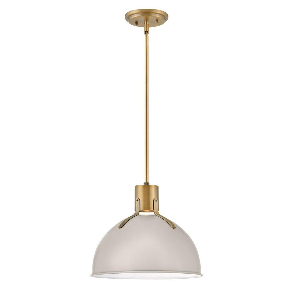 Sylvie Taupe Pendant, Pendant, Light Taupe