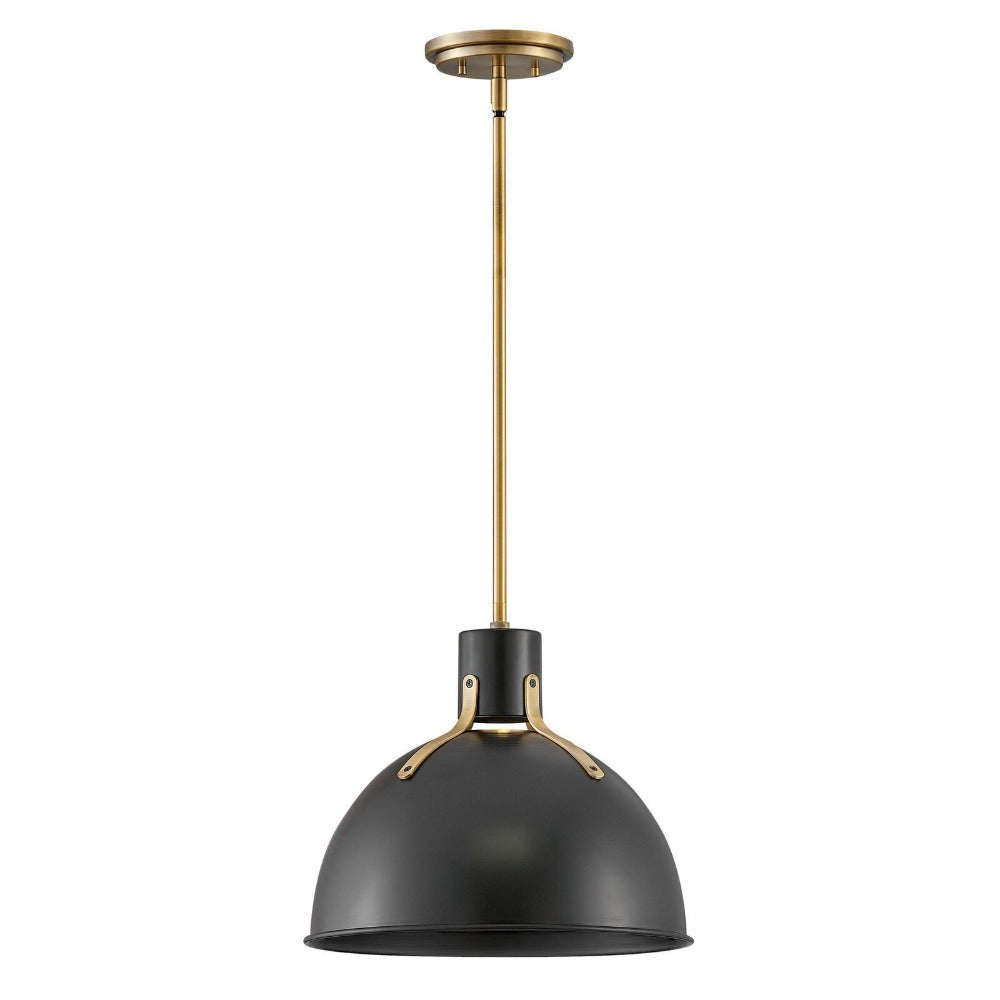 Sylvie Black Pendant, Pendant, Satin Black