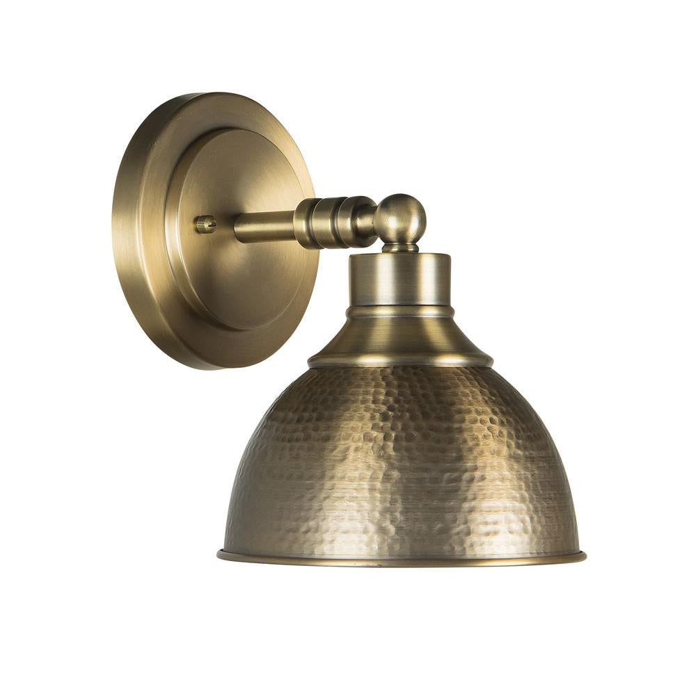 Timarron Industrial Sconce in Legacy Brass by Craftmade 35901-LB