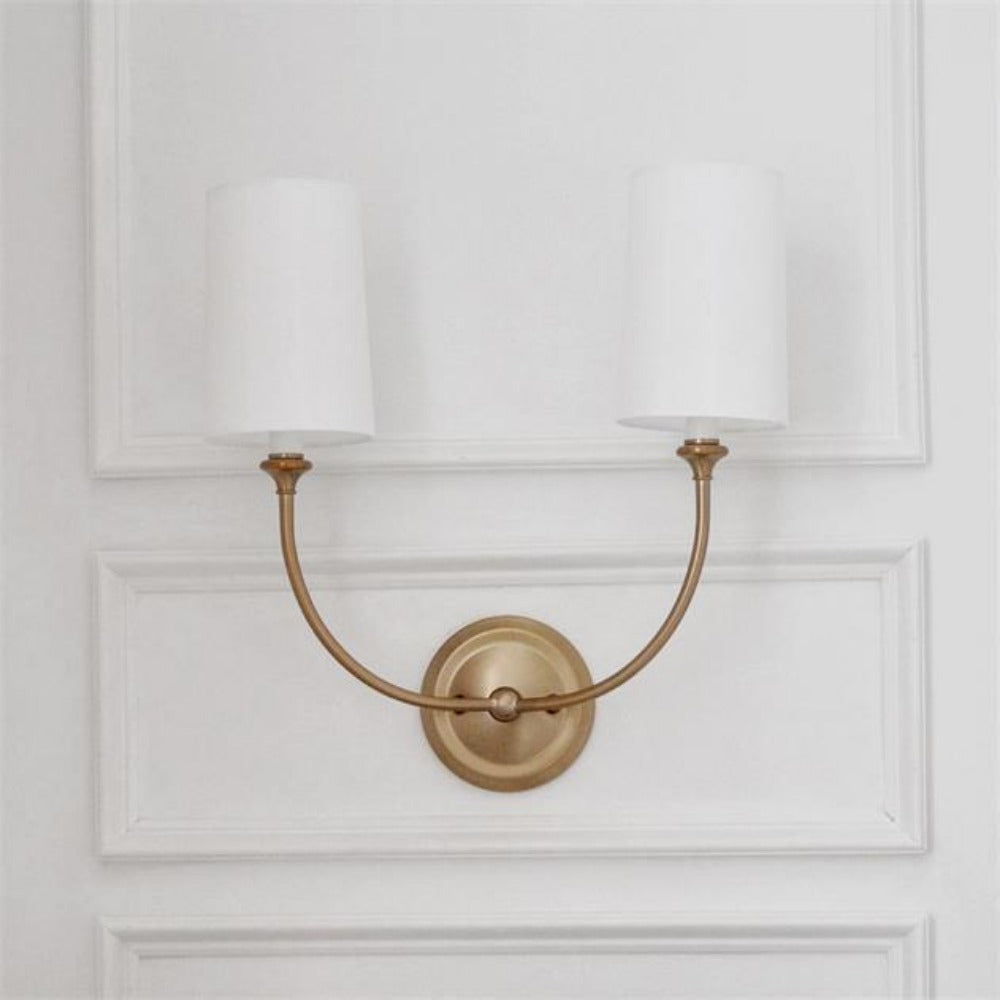 Jenna Wall Sconce, Sconce, Vibrant Gold